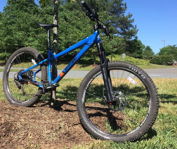 Orange Crush S long travel hardtail mountain bike review