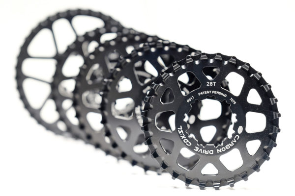 Gates Carbon Drive belt-drive bicycle transmission bike drivetrain CDX:SL sprockets cogs