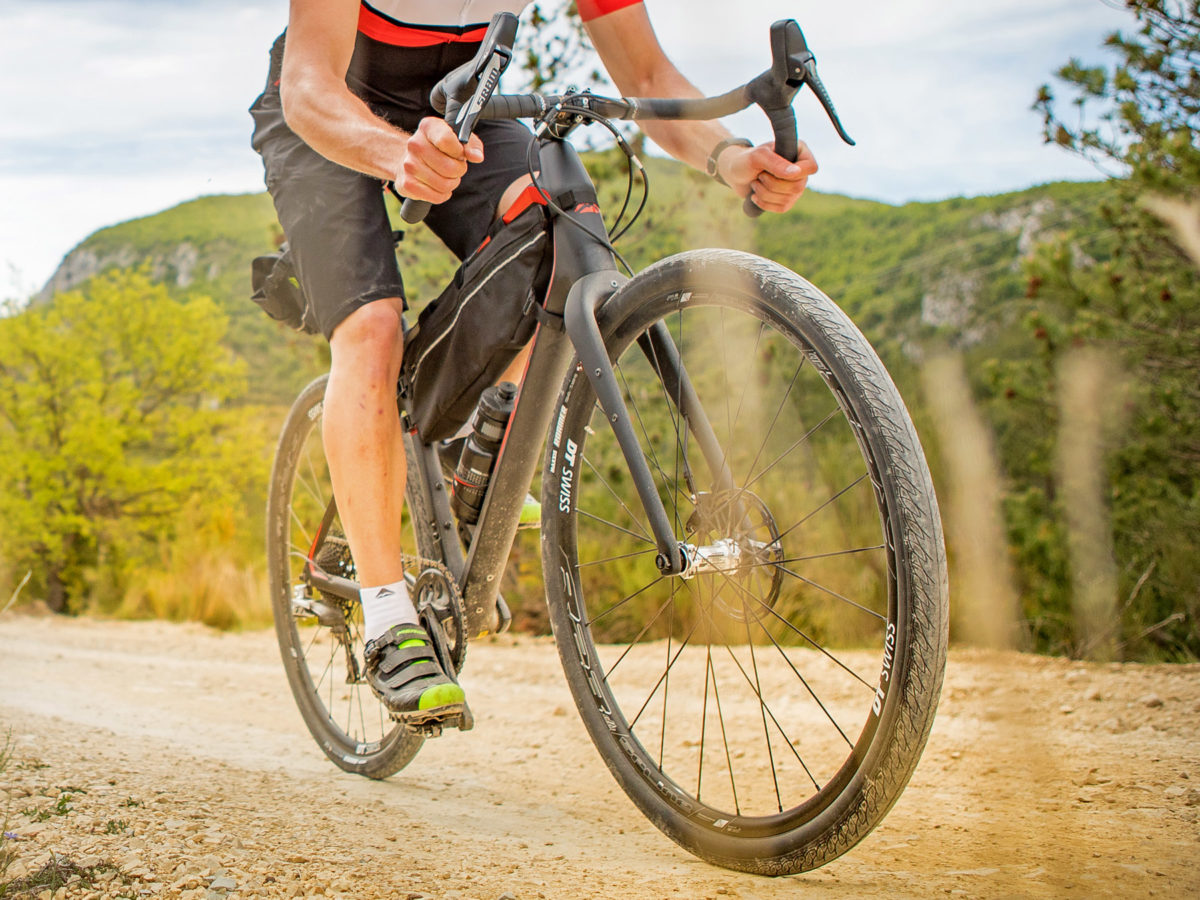 Merida Silex carbon all-road adventure gravel road bike front riding