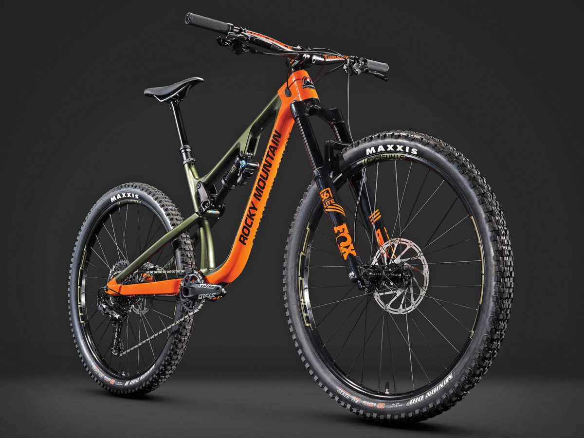 Rocky Mountain Instinct carbon aggressive trail 29er mountain bike long travel BC Edition