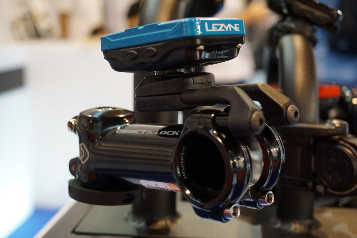 EB17: Lezyne adds stem-bolt mounts for GPS, new ABS pump head, brass bells & more