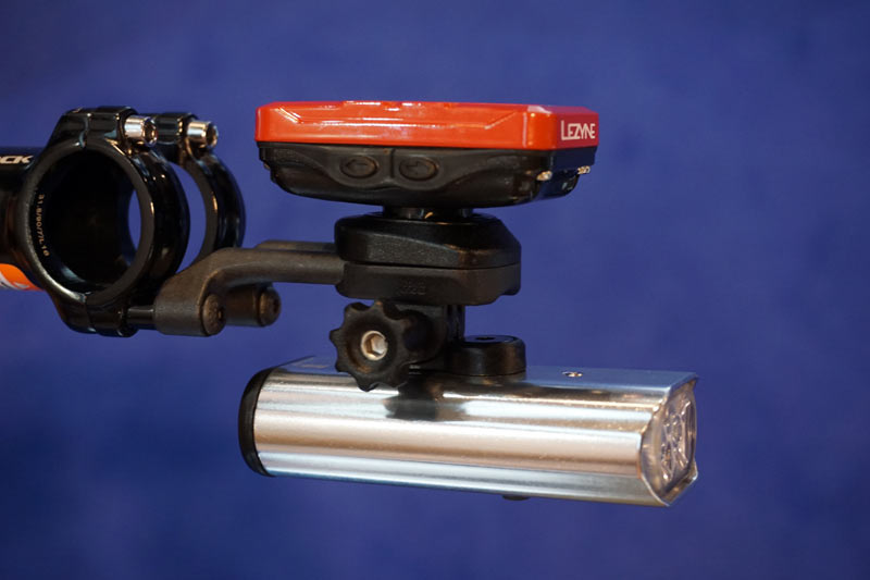 lezyne direct x-lock gps cycling computer mount that attaches with your stem bolts