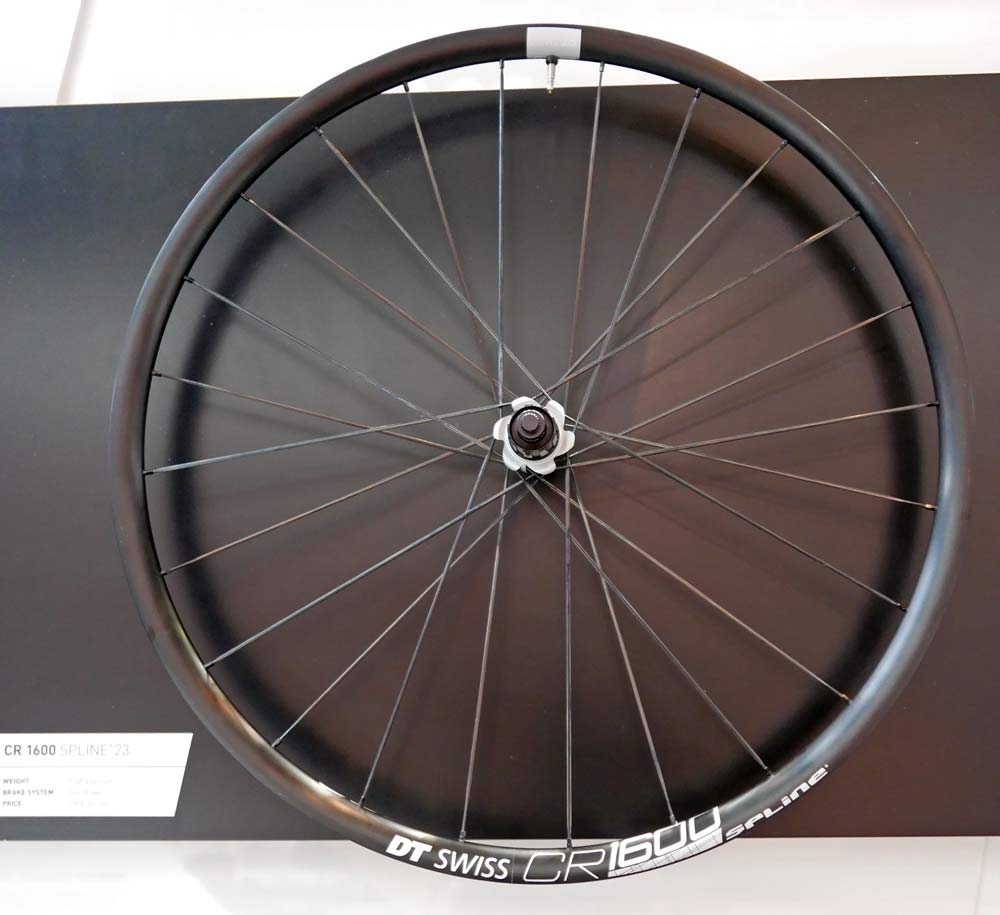 DT Swiss CR 1600 Spline cross road road revolution 2018 aluminum cyclocross gravel wheels