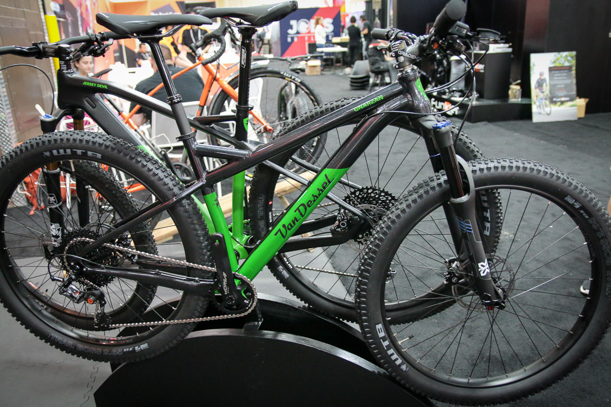 IB17: Van Dessel upgrades all the things with WTF Limited, SpeedRelease forks and frames, Country Bob, more