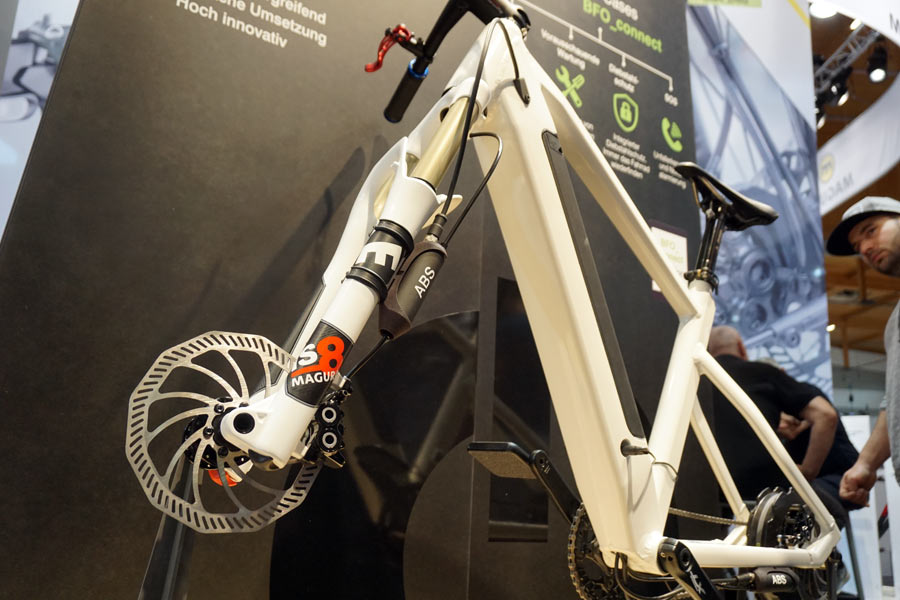 brake force one abs braking for e-bikes