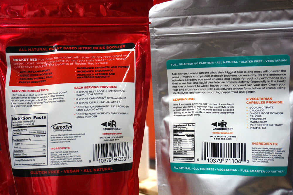 carborocket rocket red beet juice powder supplement for endurance athletes
