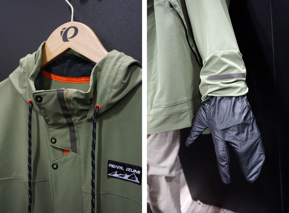 2018 Pearl Izumi Versa commuter cycling clothing and jackets for casual biking around town