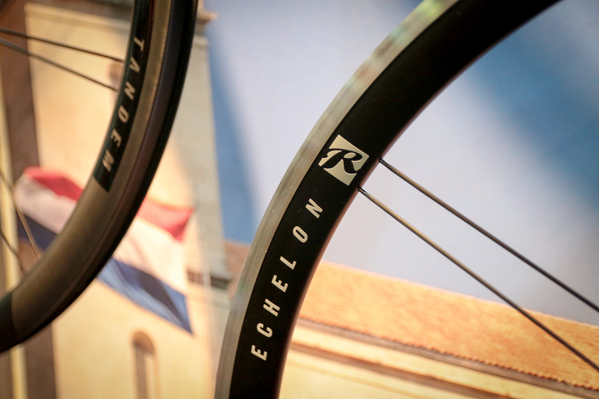 IB17: Rolf aluminum road rims get wider, Hyalite laces up SON Dynamo hub option