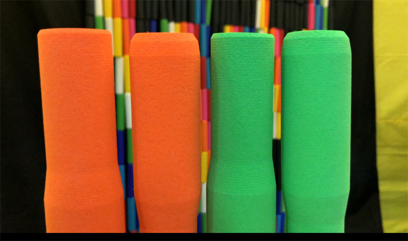 ESI Grips Bliss Grip with thinner inner section and padded outer section for more comfortable mountain bike foam grips