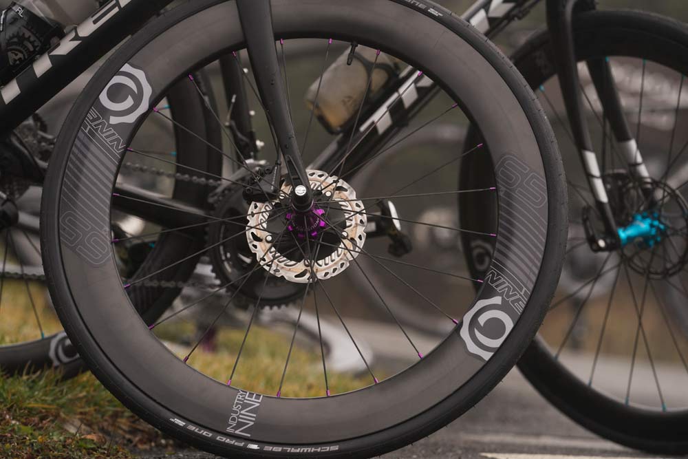 Industry nine i9 carbon aero road bike wheels for disc brakes only