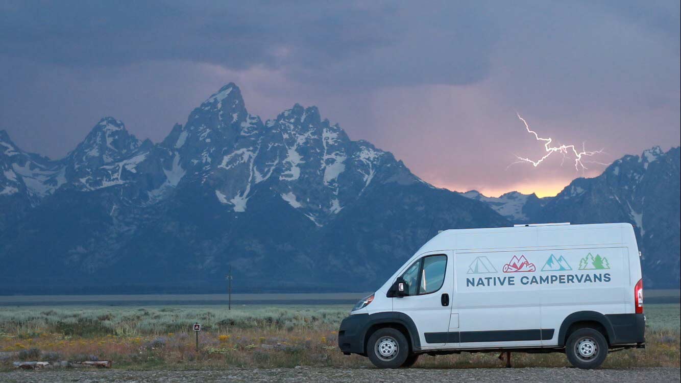 Get a taste of vanlife with a rented 4x4 camper van from Durango's Tonto Trails