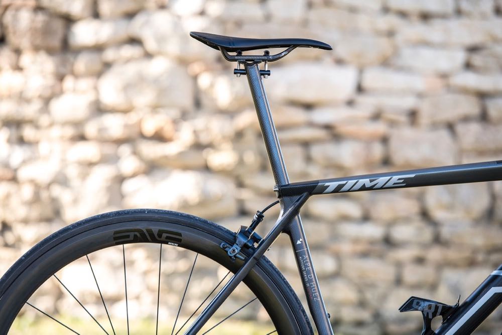 The Time Alpe d'Huez is the lightest frame Time has ever made.