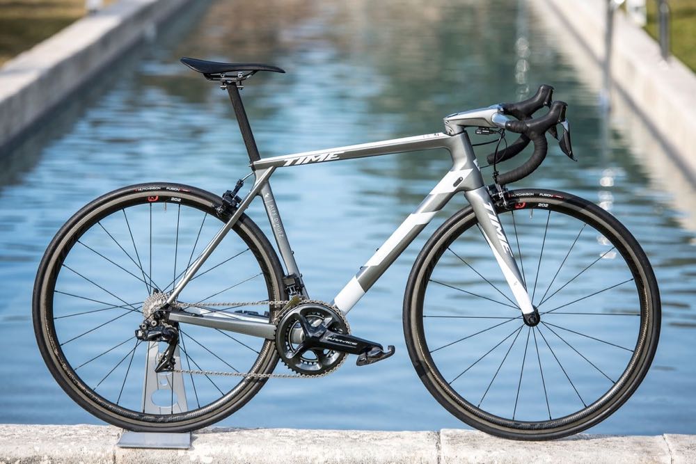 The Time Alpe d'Huez is the lightest frame Time has ever made.
