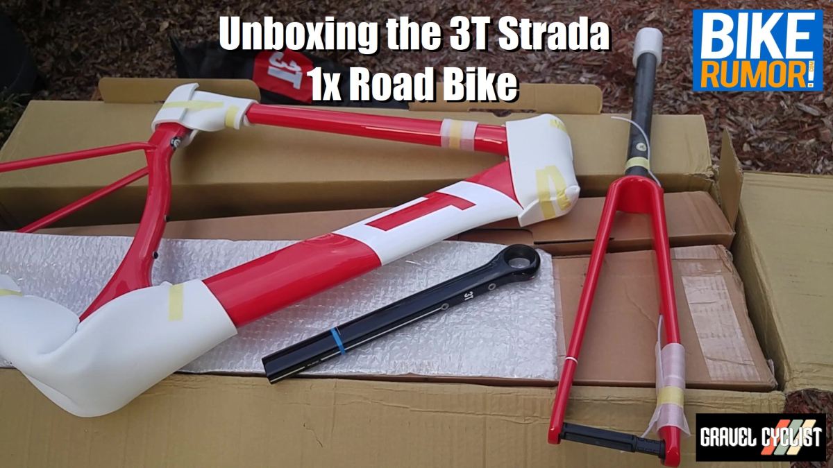 Video: 3T Strada Unboxing Ceremony – The 1x / Single Chainring Road Bike