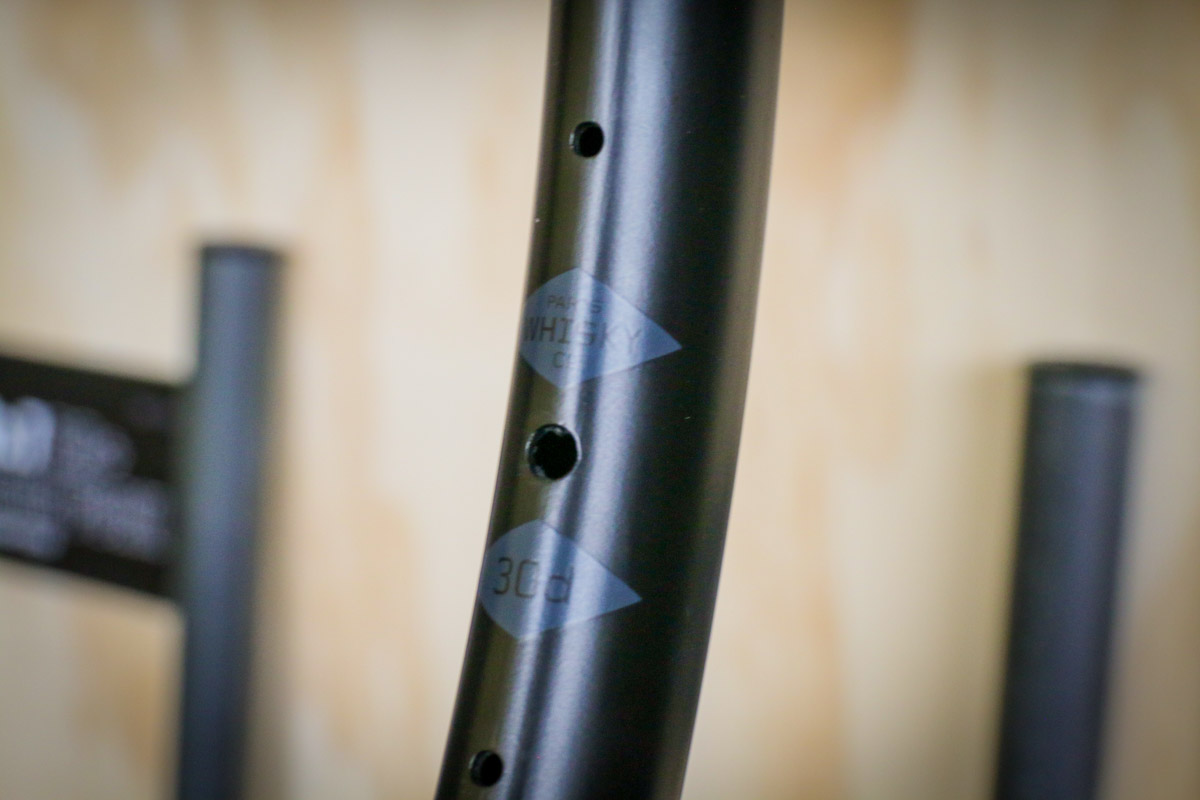 FB18: Whisky Parts Co. ages well w/ new carbon road rims, alloy parts, more