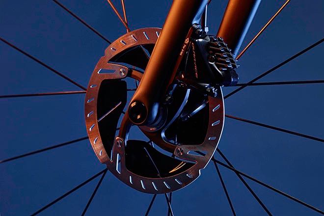 The 2018 Specialized Tarmac Disc is the latest bike in the S-works lineup.