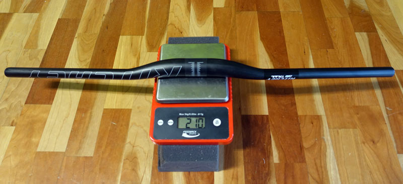 2018 ritchey WCS trail 35mm mountain bike handlebar and stem details and actual weight