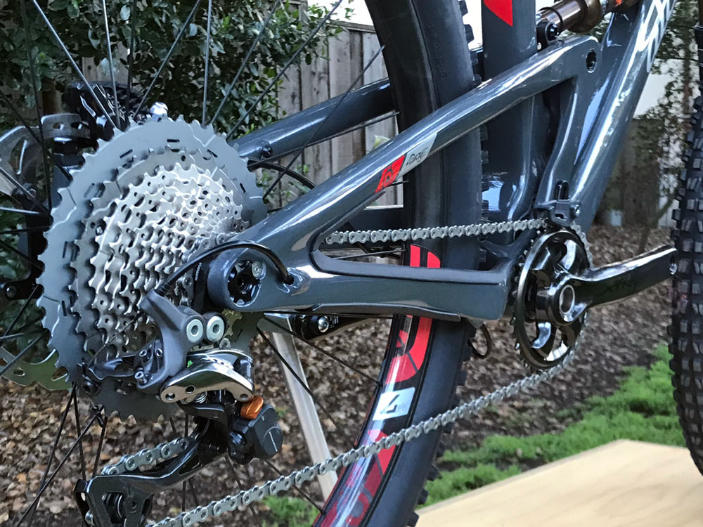 2018 Alchemy Arktos 29 trail bike with Sine Suspension System