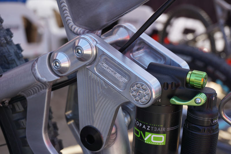 Foes Racing Ridgeback trail mountain bike made in the USA and Oakley paint collaboration