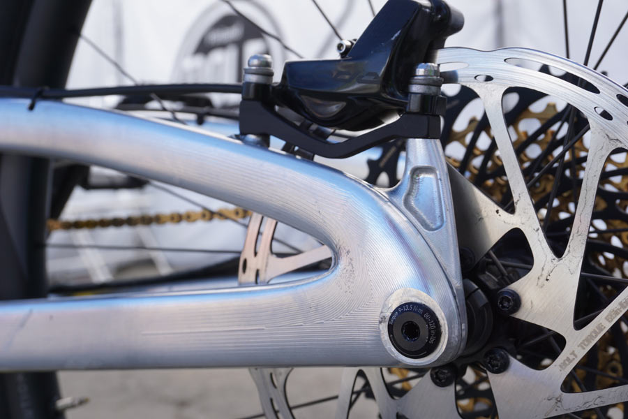 Pole cnc machined enduro mountain bike