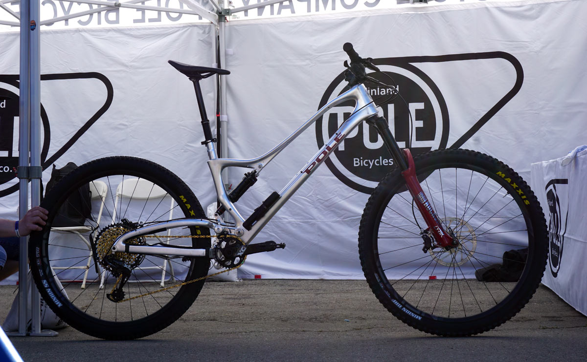 Pole cnc machined enduro mountain bike