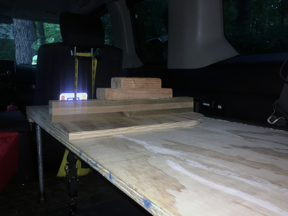 #Vanlife: How to make a DIY sleeping platform for the Honda Element