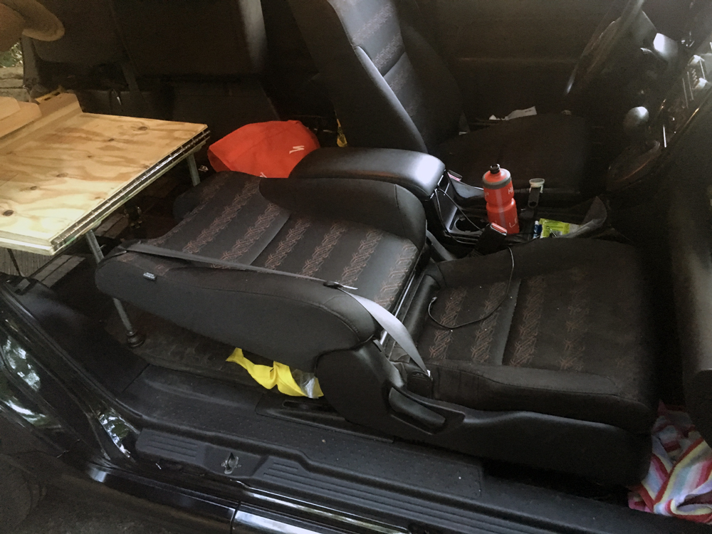 #Vanlife: How to make a DIY sleeping platform for the Honda Element