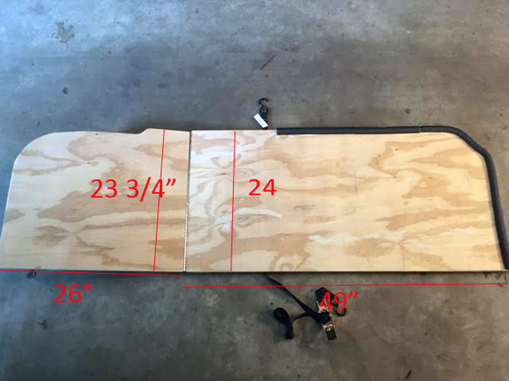 #Vanlife: How to make a DIY sleeping platform for the Honda Element