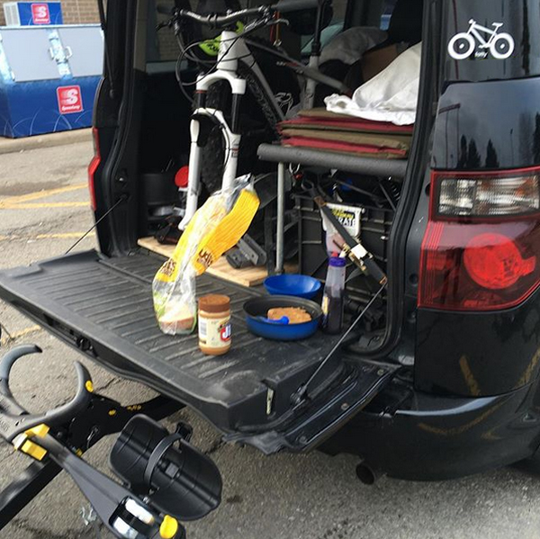 #Vanlife: How to make a DIY sleeping platform for the Honda Element