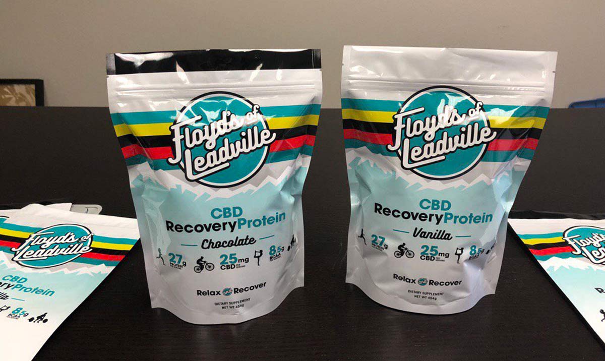 Floyd’s of Leadville posts up whey protein recovery drink mix with CBD oil