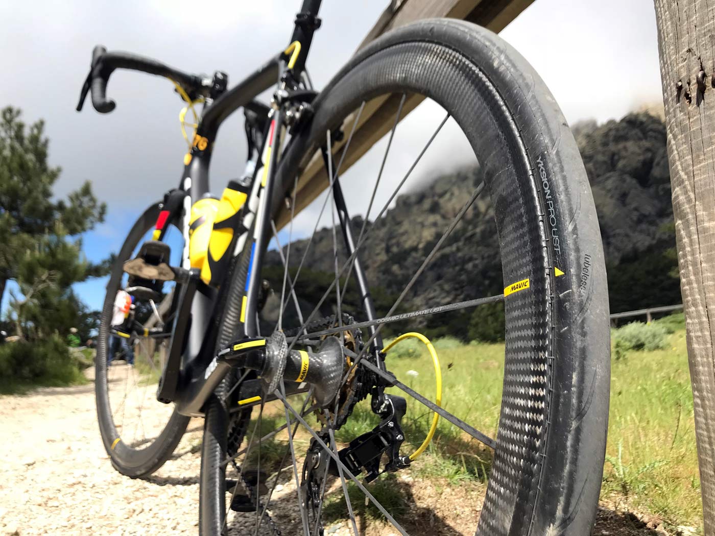 All-new Mavic Cosmic Ultimate UST is their lightest ever full carbon fiber clincher wheelset for road bikes and now comes with a UST tubeless ready rim
