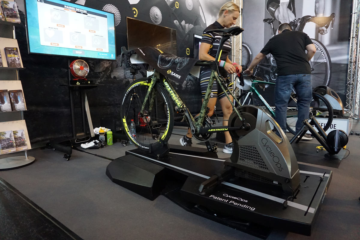EB18: CycleOps floating trainer platform, plus new trainers & PowerTap G4 Disc hub