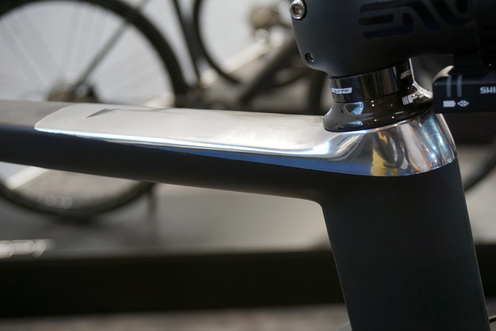 Exept custom monocoque carbon fiber road bikes use a unique sizing system to deliver the perfect fit and geometry
