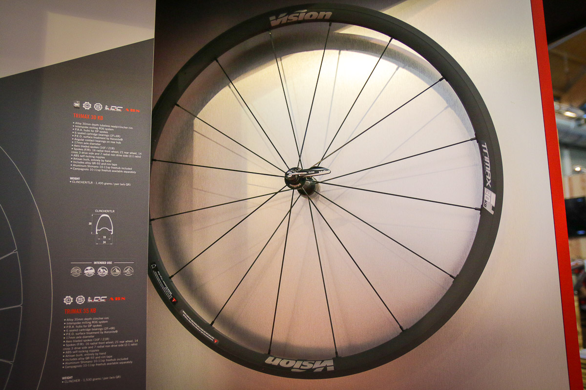 EB18: Vision wheels see road tubeless updates, plus compact Aero cranks & more