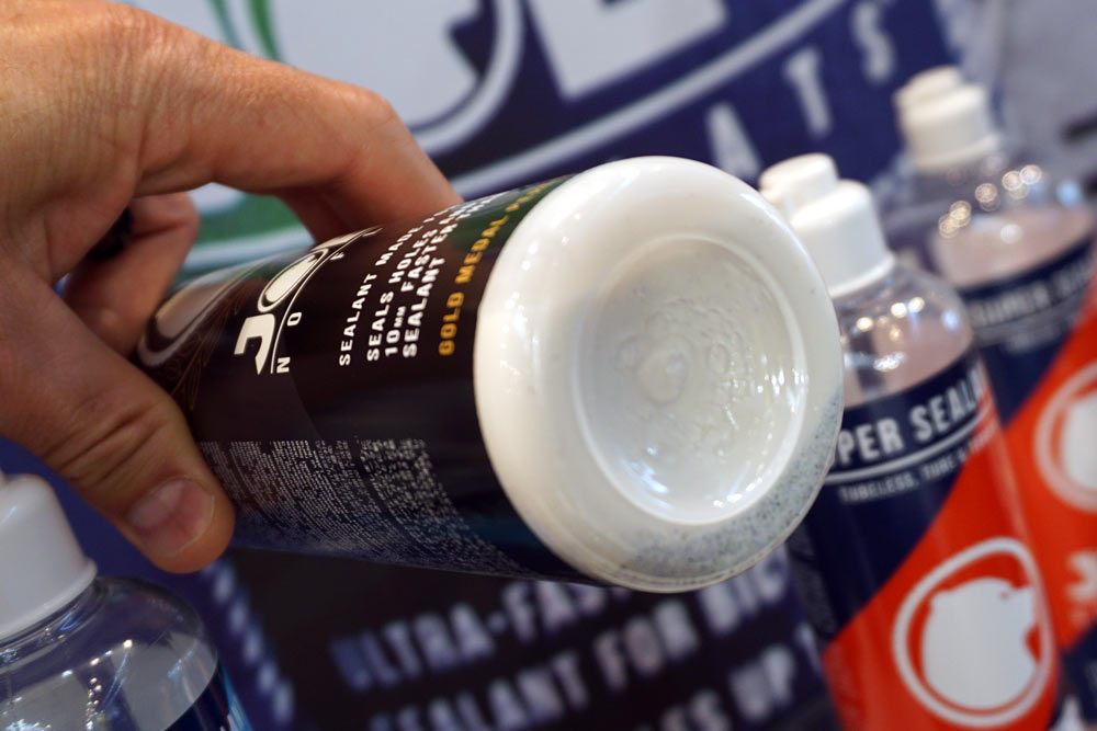 Joes No Flats Podium Sealant is the fastest tubeless tire sealant in the world
