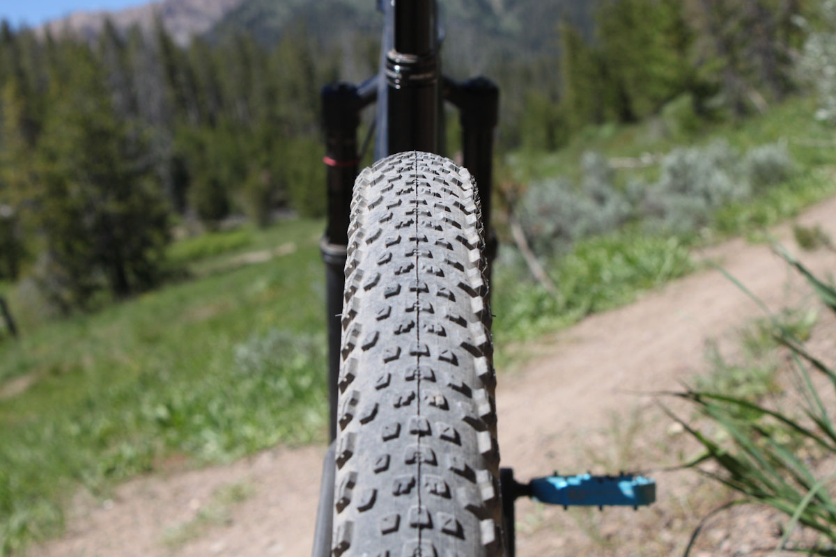 Maxxis Rekon Race XC tire, on Stumpjumper at Impact Sun Valley