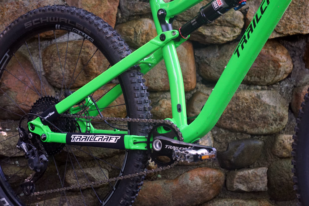 trailcraft maxwell 26-inch full suspension youth mountain bike long term review with specs and tech details