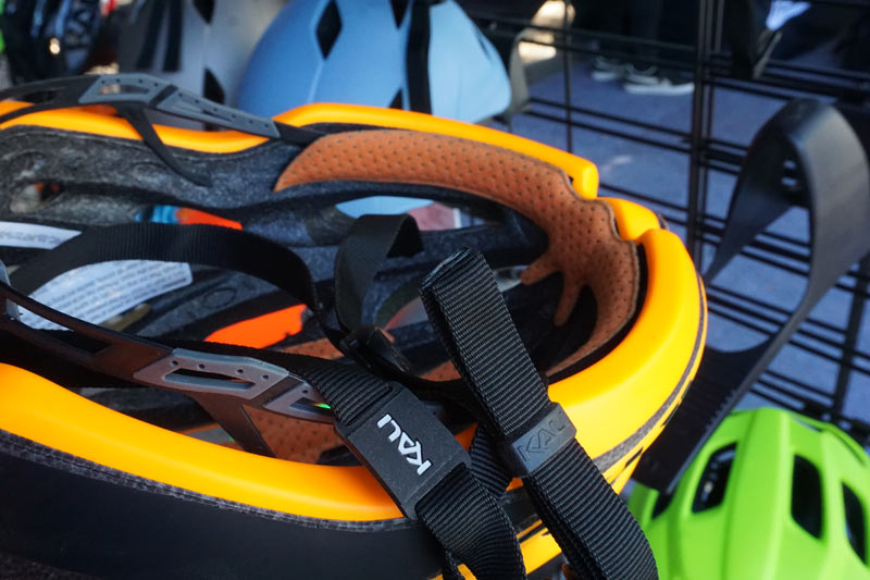 2019 Kali Protectives road and mountain bike helmets get better colors and matched pads and straps