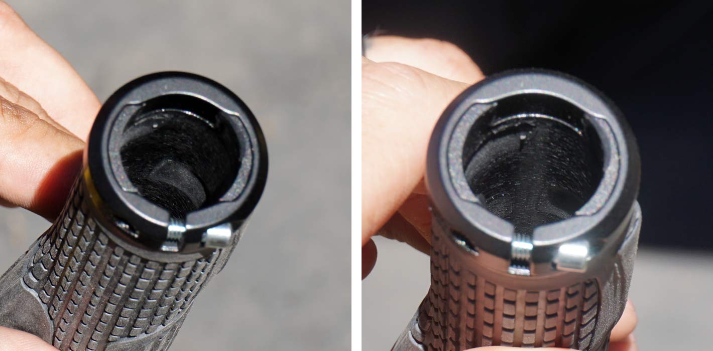 Ritchey Logic EGP lock-on grips with ergonomic palm paddle rest