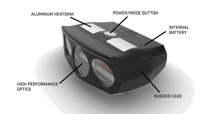 Go into the Mystic w/ motion sensing, beam shifting Hydra3 adaptive head light