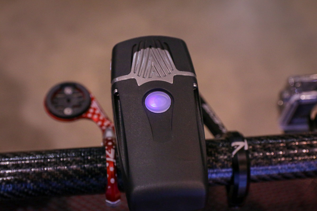 Niterider Sentry Aero 260 taillight is super visible + Lumina Dual 1800 prototype