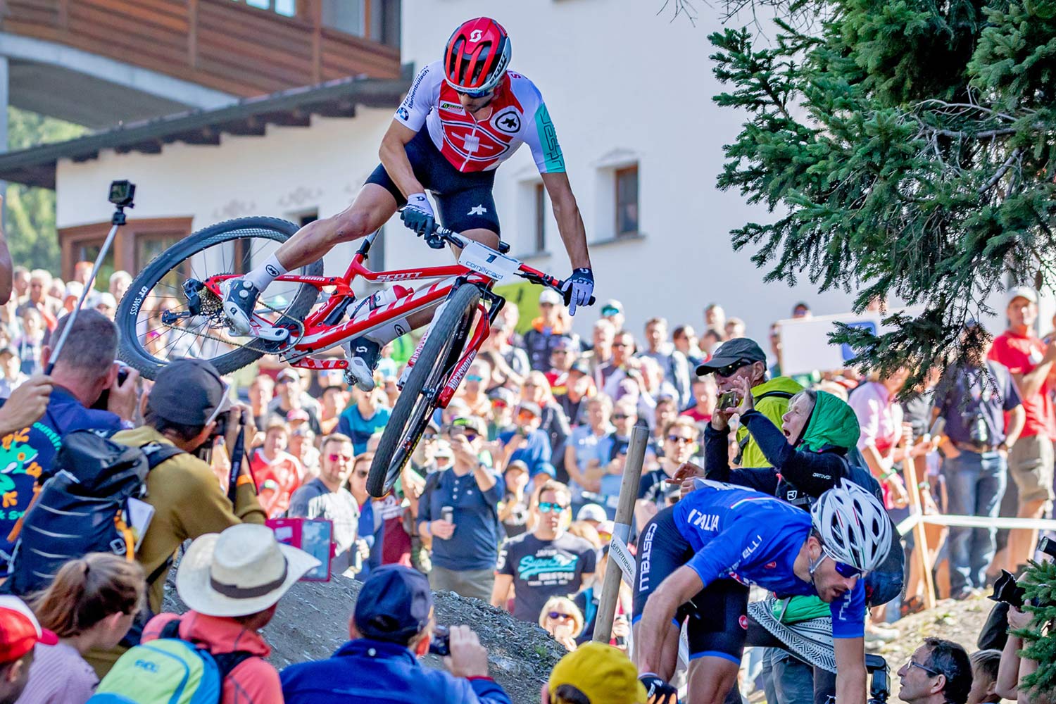 Scott Spark RC 900 World Cup, Nino Schurter - 7x World Champion N1NO 2018 Swiss XC Worlds mountain bike