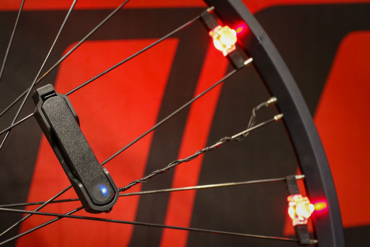 Velocity USA spins out integrated Revolights concept inside of a rim