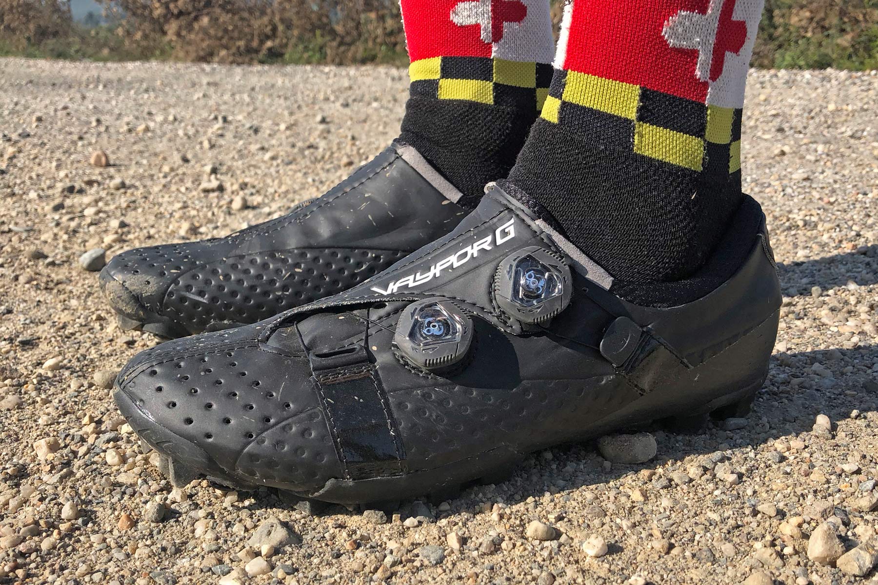 Bont Vaypor G ultra stiff, full carbon gravel road bike performance gravel bike shoes