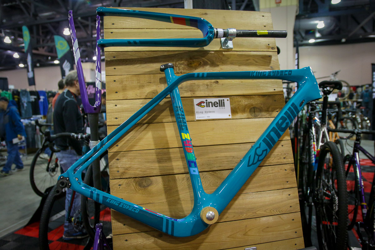 Cinelli teases King Zydeco carbon gravel rig, adds big tire drop bar Geo, more