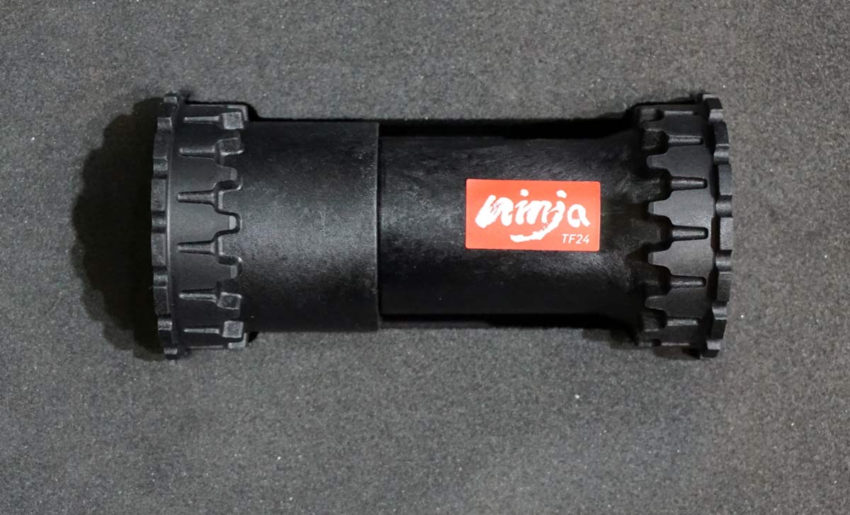 Token chops grams w/ composite Ninja Lite bottom bracket, Crown Cap & more