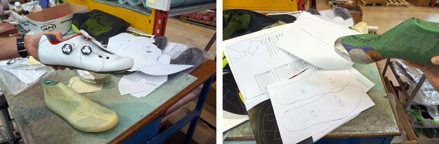 how northwave makes custom cycling shoes for pro cyclists