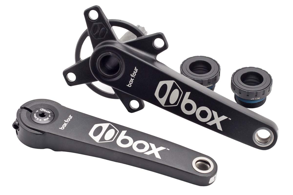 Box Four Crankset, tough enough for BMX or 1x MTB