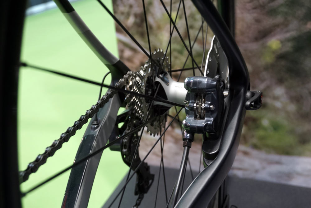 Dare GFX gravel gran fondo endurance road bike with adjustable rear dropouts and chainstay length