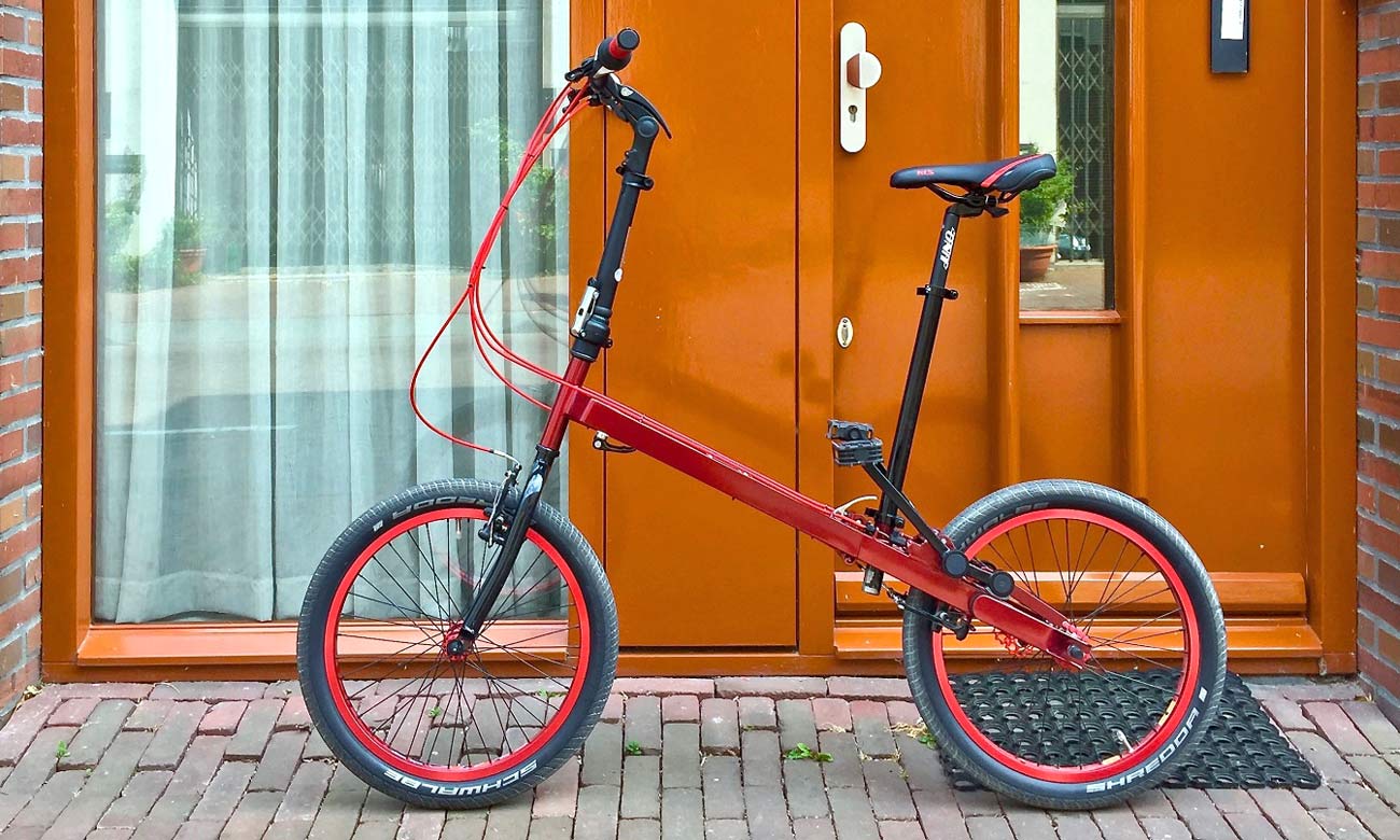 Stomp on the Step Twin, a folding bike for riders who don’t like pedaling circles